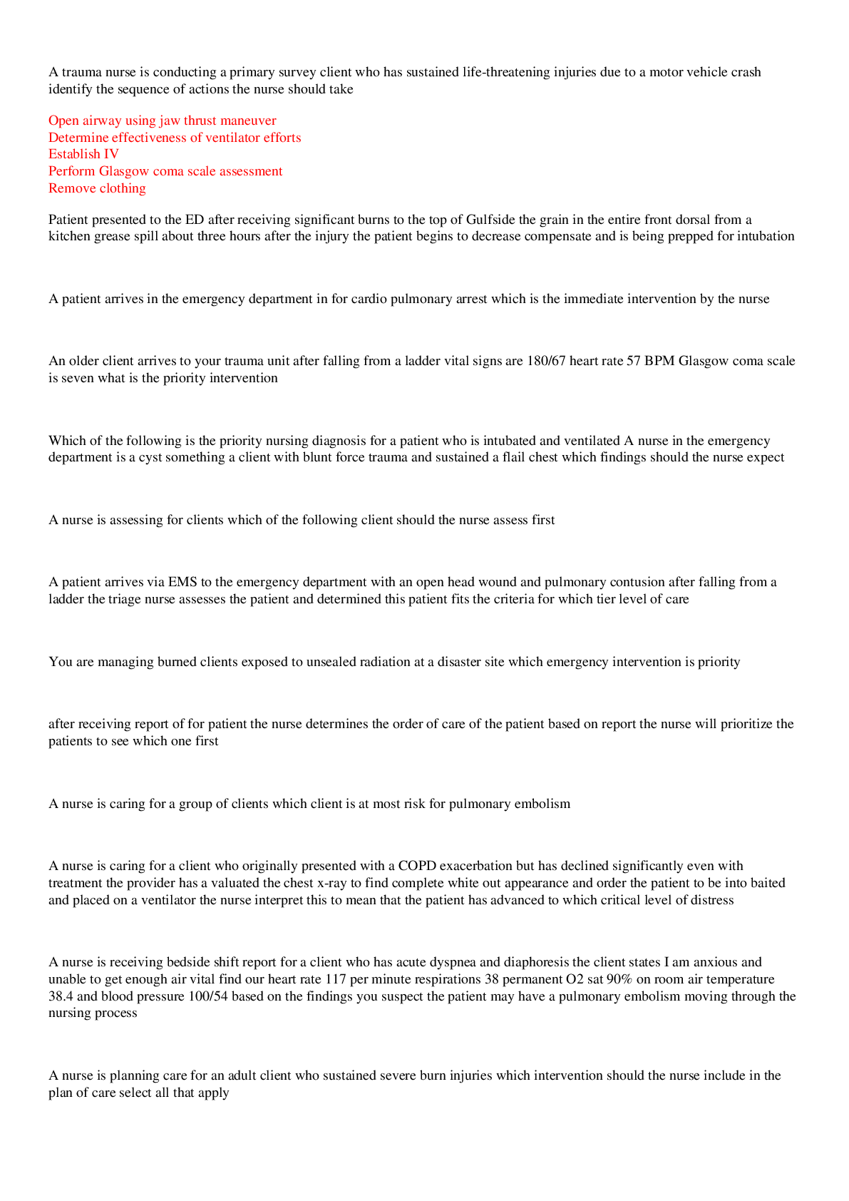 Preview image for Partial exam 2 NUR2790 rasmussen